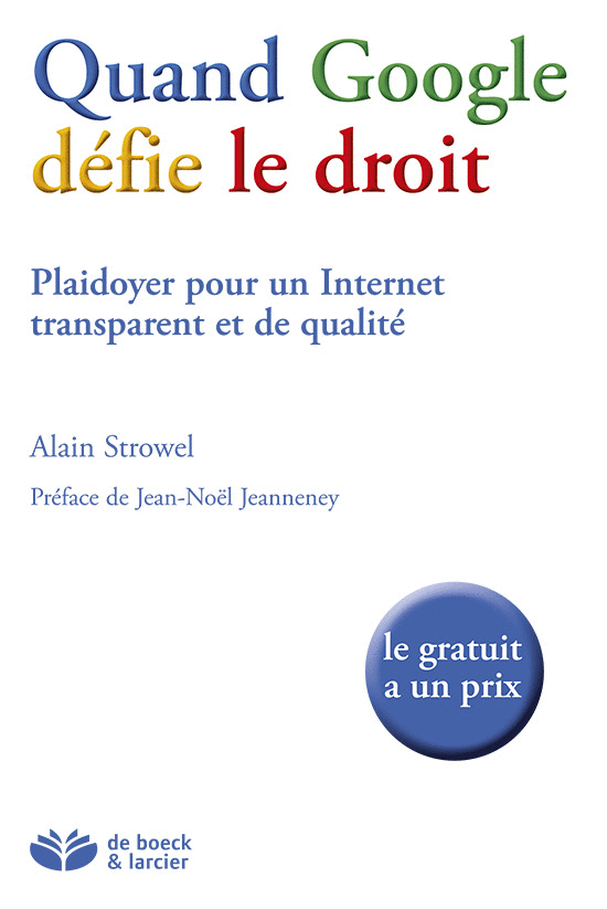 Quand Google Défie le droit (couverture)