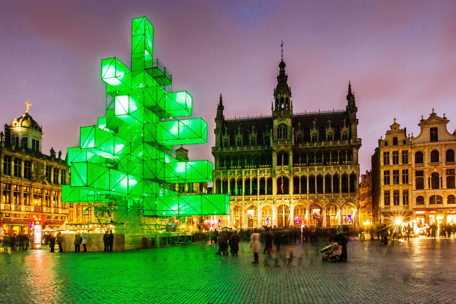 Brussels Xmas tree